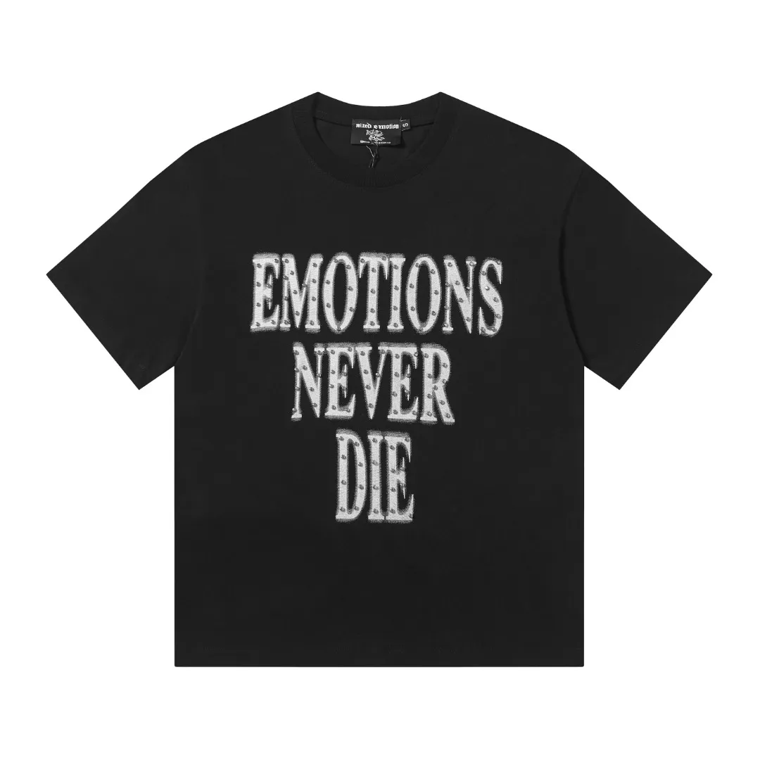 E 8125# - - - Black｜ MIXED EMOTION In Stock / + （ ） T （fabric):32 Sizes（size）：S-M L X L ： （colour）：Cream White/ 👉